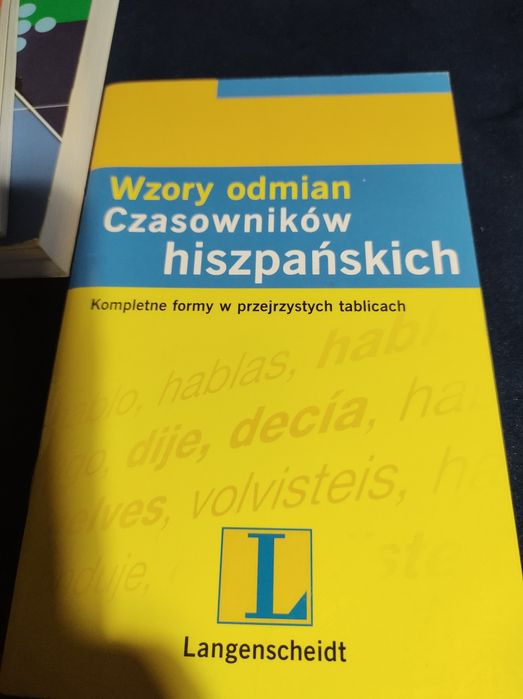 Książka odmiana czasowników hiszpańskich