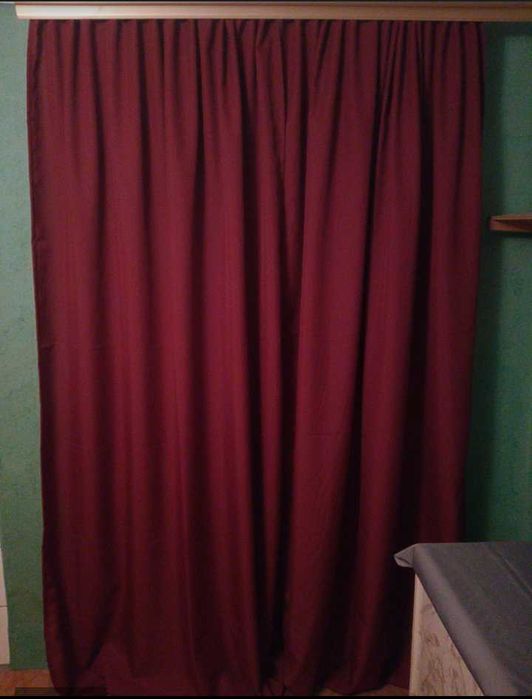 Штори готові, висотою 240 см.