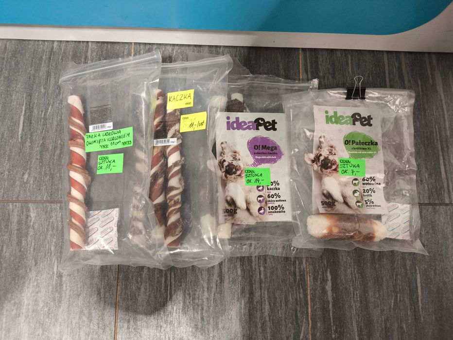 Przysmaki/pałeczki dla psa | LIKWIDACJA sklepu