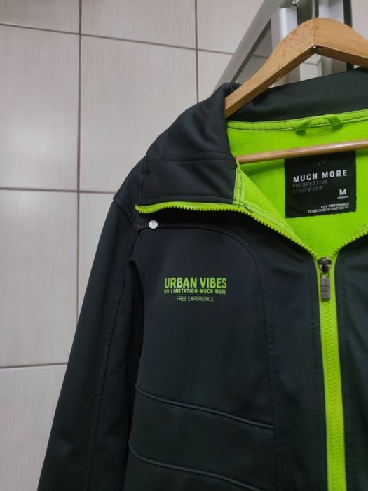 kurtka męska M  softshell Much More rozmiar M kolor ciemnoszary antrac