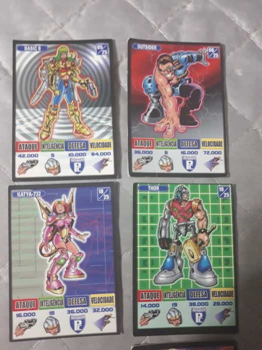 15 cromos Bolly kaos