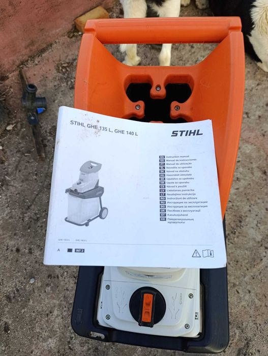 Stihl GHE 140 L Biotriturador COMO NOVO