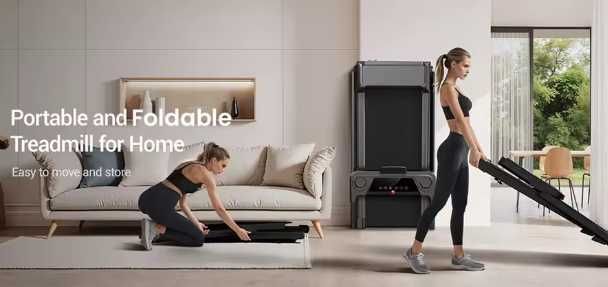 Bieżnia elektryczna 3.0 KM 12% nachylenia 12 km/h składana