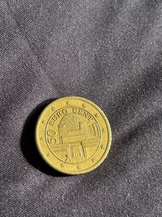 Moedas comemorativas de 50cent