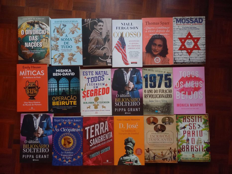 Lote de 144 livros