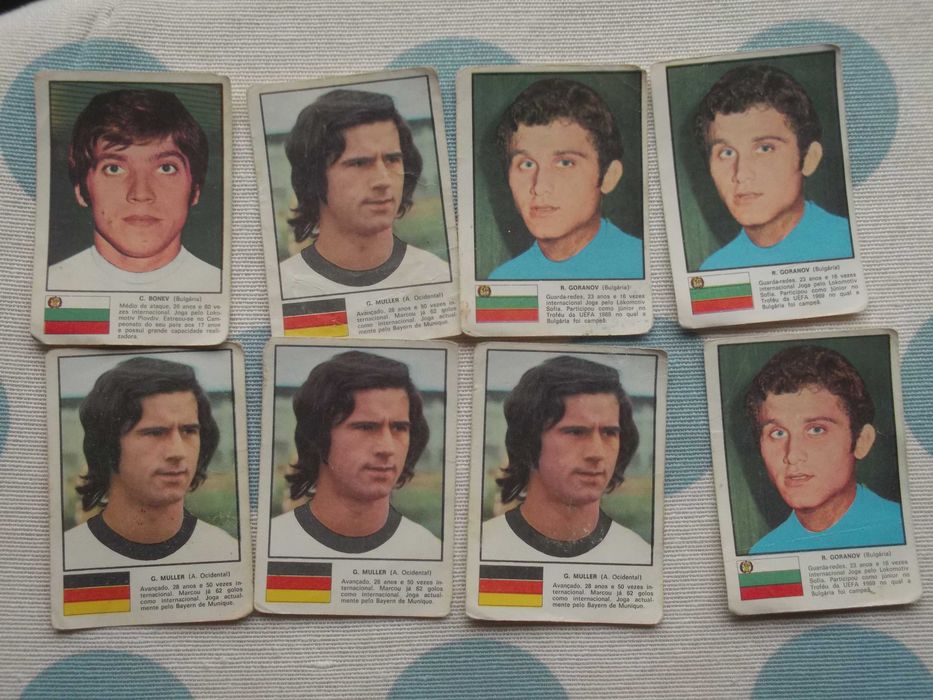 Lote 2 de cromos antigos