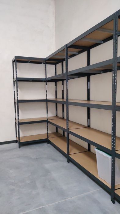 Regał Magazynowy, Warsztatowy, Garażowy 180x150x60 cm 4P/400 kg Grafit