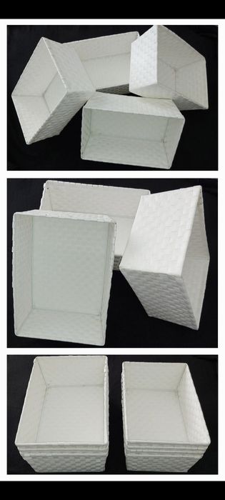 Caixas de arrumação e acessórios de arrumação para armário...