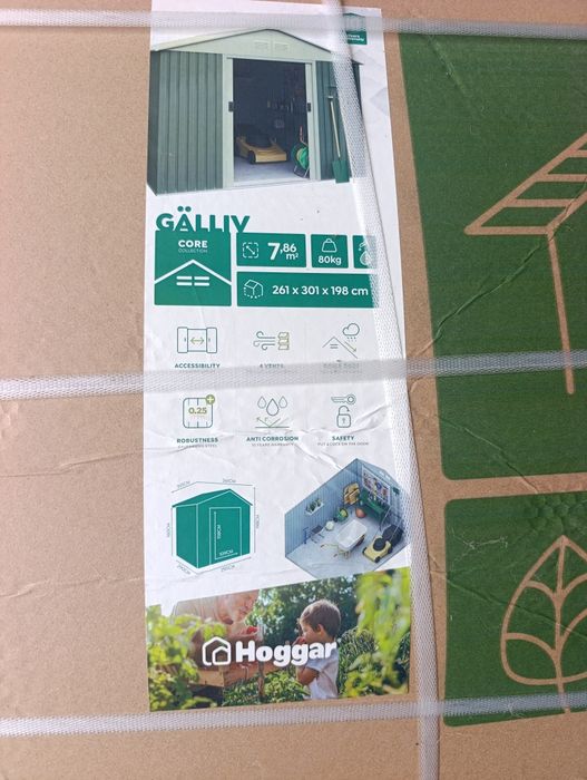 Para arrumos de jardim