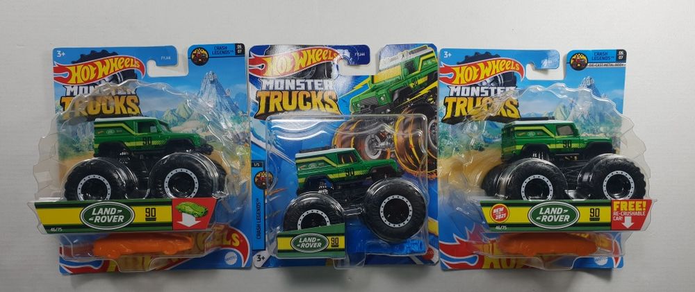 Monster Truck Land Rover Defender Hot Wheels