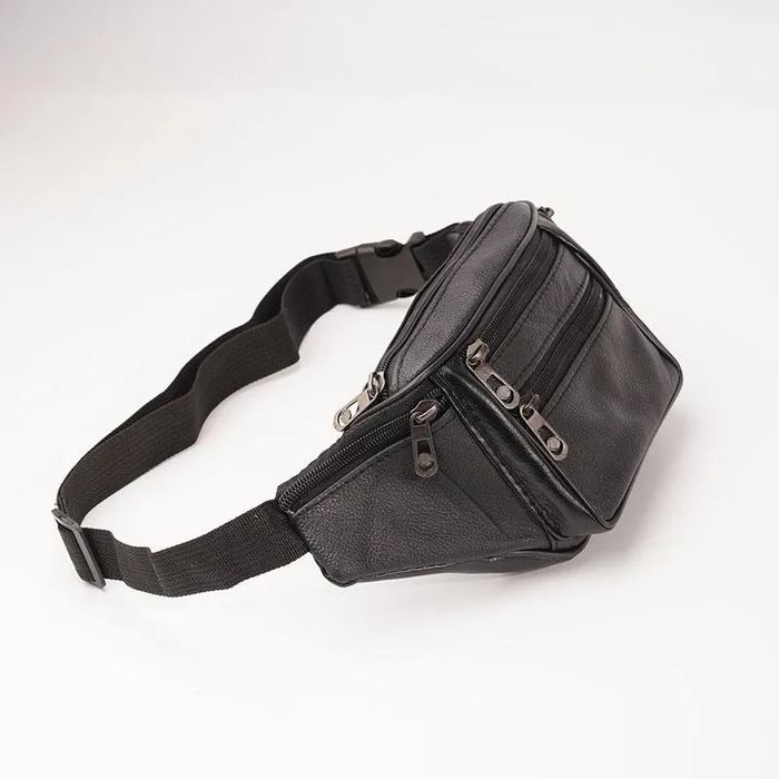 nerka skórzana Męska biodrówka