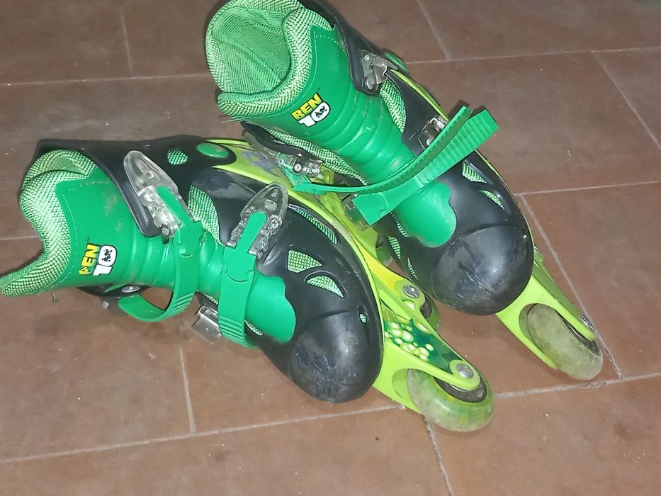 Patins em linha ajustáveis 34 35 36 37