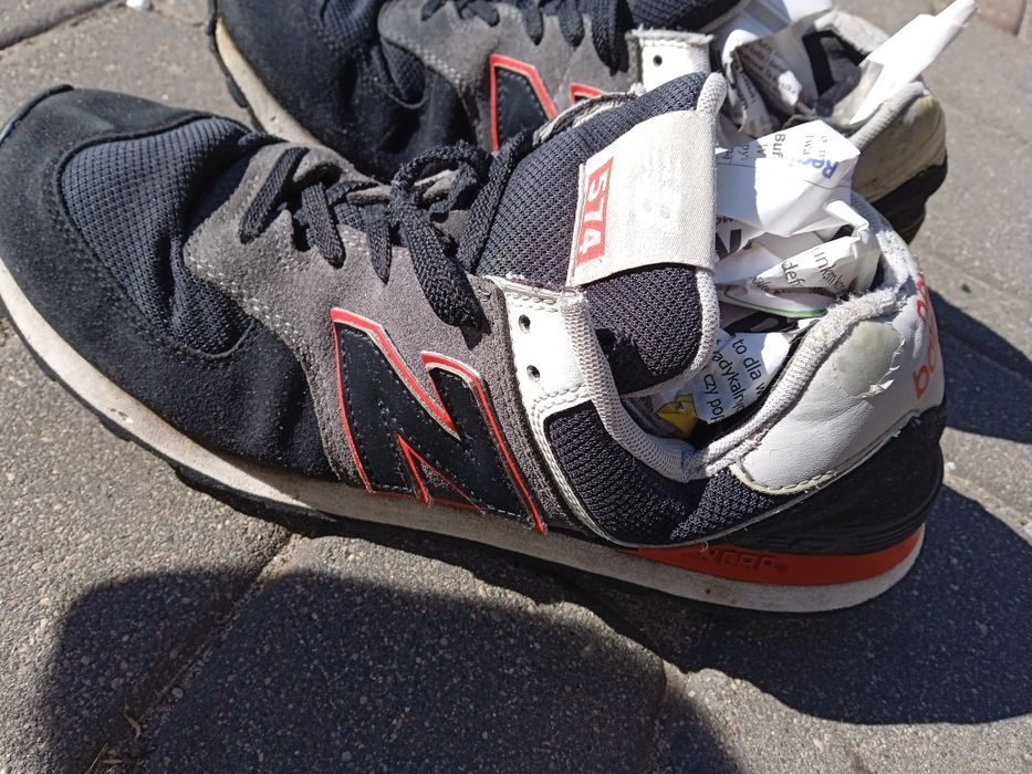 Buty używane New balance 574 uszkodzone
