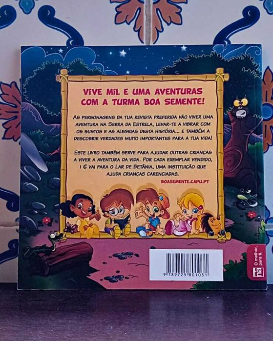 Livro “A Turma Boa Semente na Serra da Estrela” – Assinado pela Autora