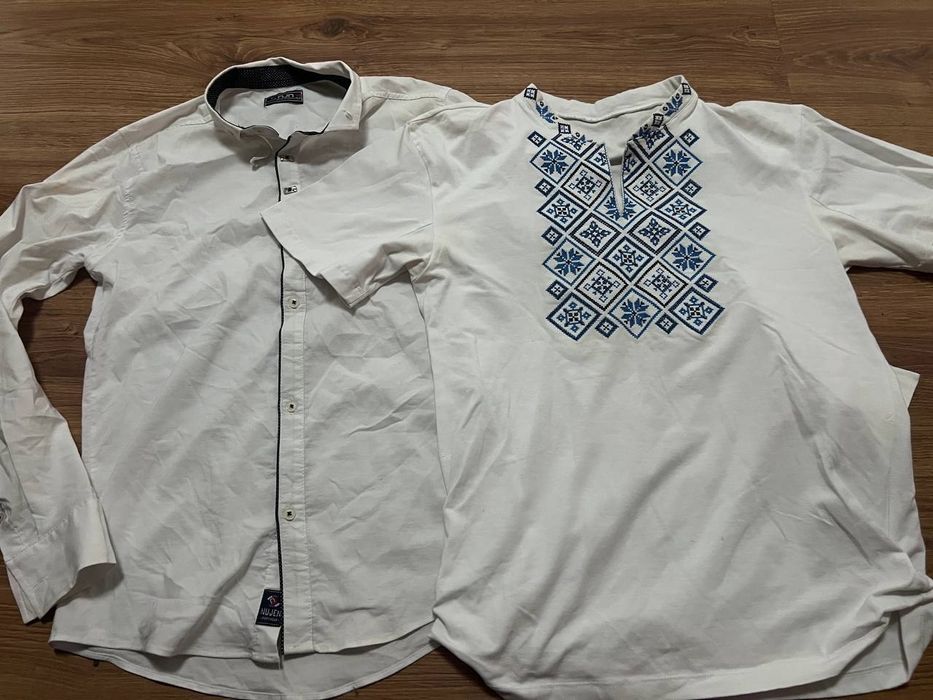 Рубашка яка добре тягнеться вишиванка футболка 152-164р 8-14р стрейч