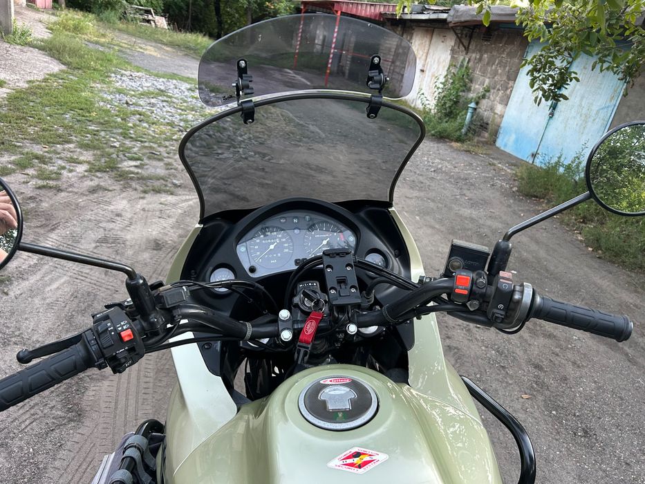 А мотоцикл Honda transalp 650