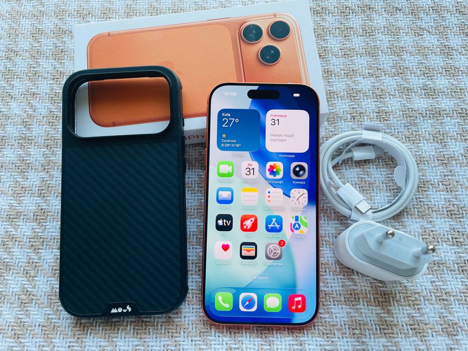 ‼️IPHONE 17 PRO 256Gb‼️Cosmic Orange NEVERLOCK ( 16351)