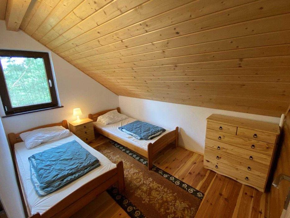 Domek / apartament w Puszczy Augustowskiej - balia / jacuzzi