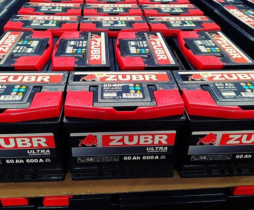 Акумулятор для авто Zubr, Zap, Shznayder Польща , 2 роки гарантії