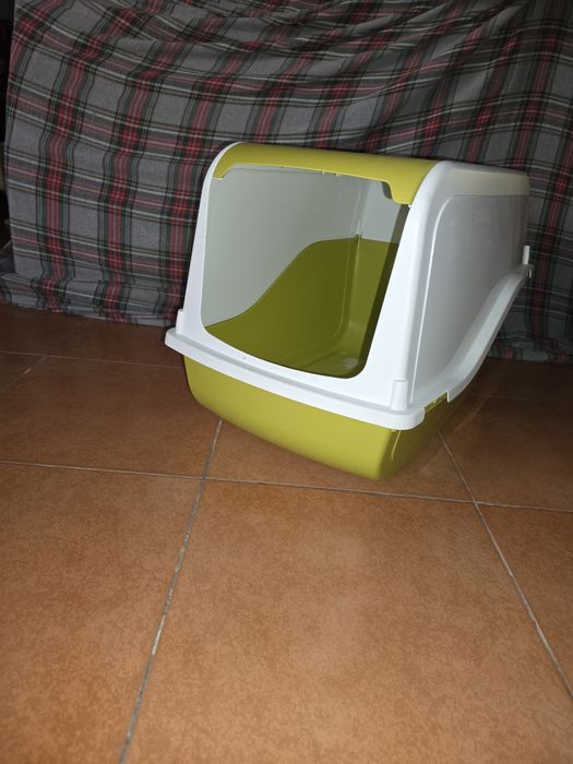 Wc / caixa de areia / casota para gato