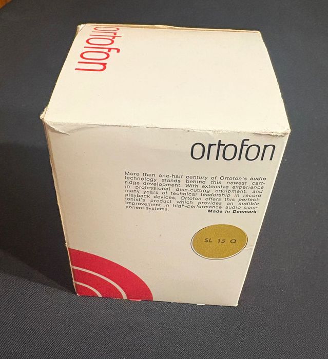 NOS Ortofon Sl 15E MkII plus headshell SME