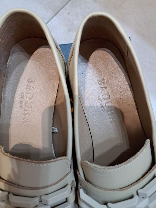 Półbuty skórzane Badura