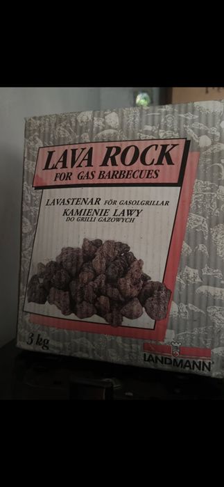 Grill gazowy na kamienie lawinowe