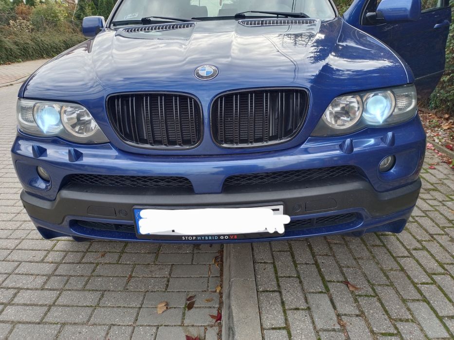 Komplet lamp lampy przód przednie xenon BMW X5 e53 lift Europa
