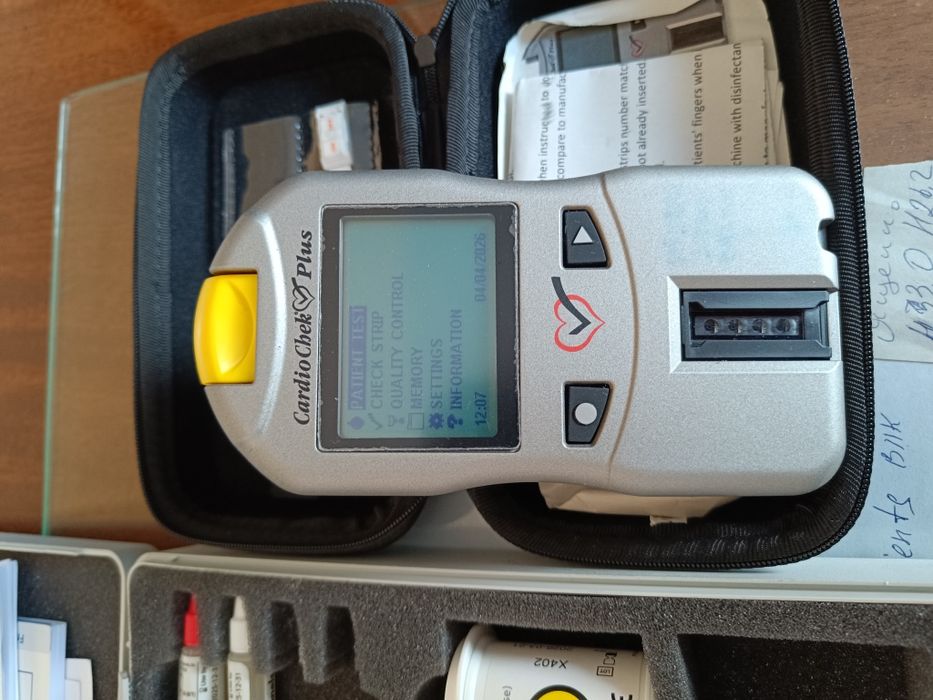 Лабораторне дослідження. Кров. Цукровий діабет.CardioChek Plus.