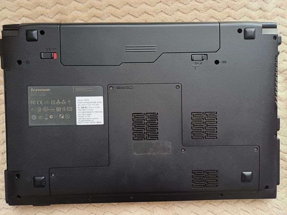 Laptop Lenovo B570