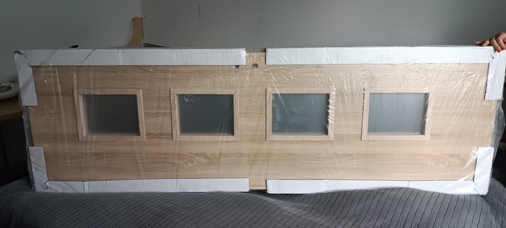 Drzwi wewnętrzne dąb bielony 2030x645mm