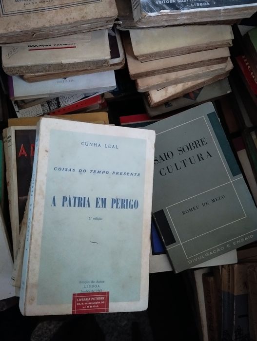 Biblioteca livros antigos e vintage