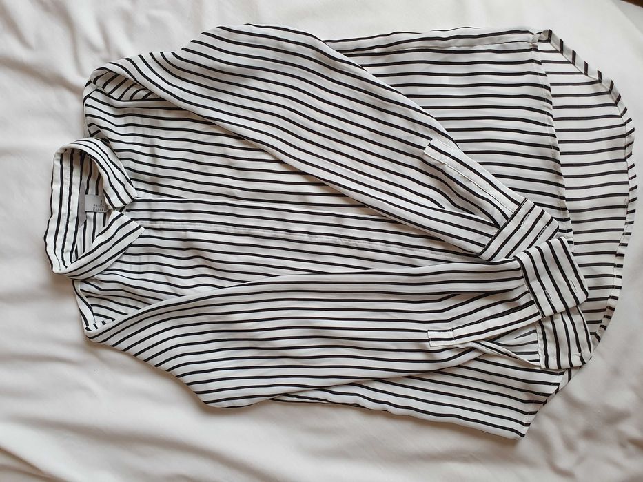 Легка смугаста сорочка h&m, розмір 32 (xxs)