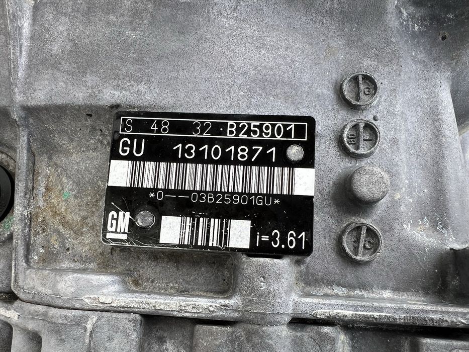 МКПП механічка коробка передач F35 3.61 opel vectra c signum Y22DTR