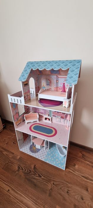 Domek dla lalek drewniany ecotoys