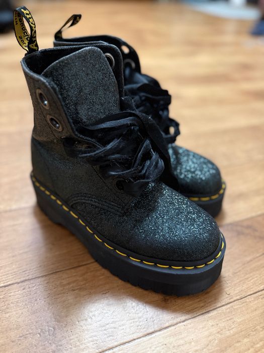 Берци черевики dr.martens Molly Jadon Glitter