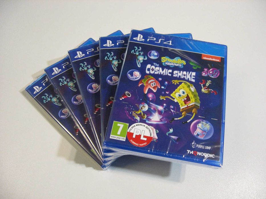 SpongeBob SquarePants The Cosmic Shake PL - GRA Ps4 - Opole 3016