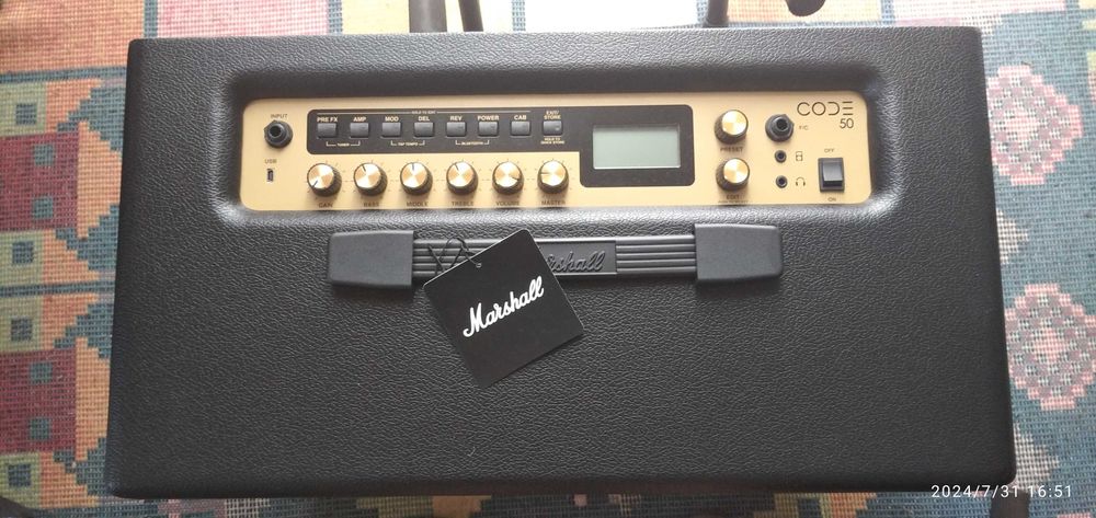 Marshall Code 50+footswitch