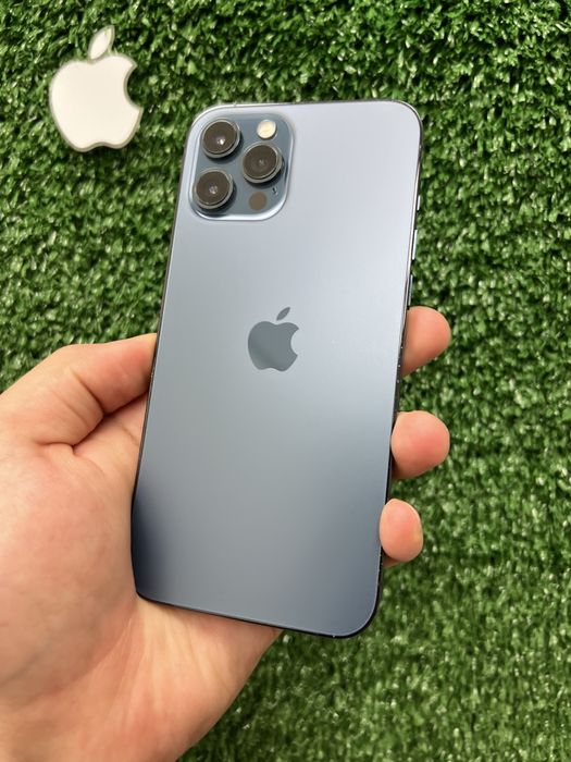 iPhone 12 Pro Max 256gb Pacific Blue Neverlock Чудовий стан / АКБ 100%!