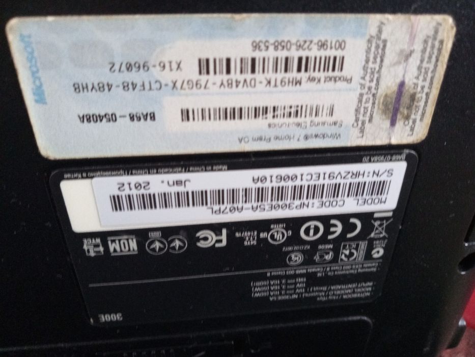 Laptop Samsung Windows 7 sprawny