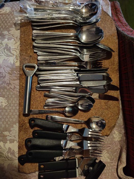 Посуда сковорідки кастрюлі ложки вилки з Німеччини нержавейка