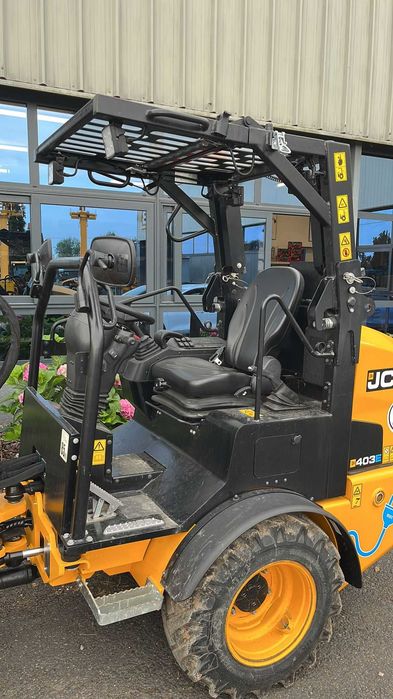 JCB 403 ETECH – CARREGADORA COMPACTA ELÉTRICA