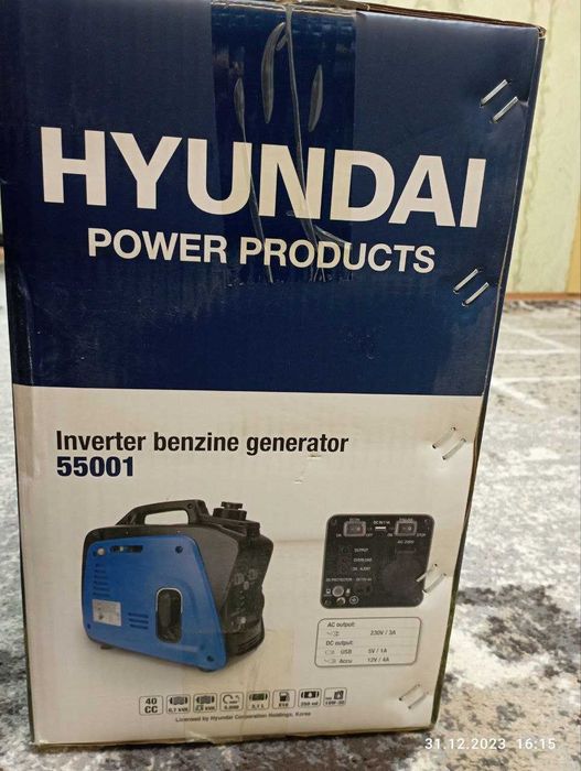 Бензиновий генератор Hyundai (новий)