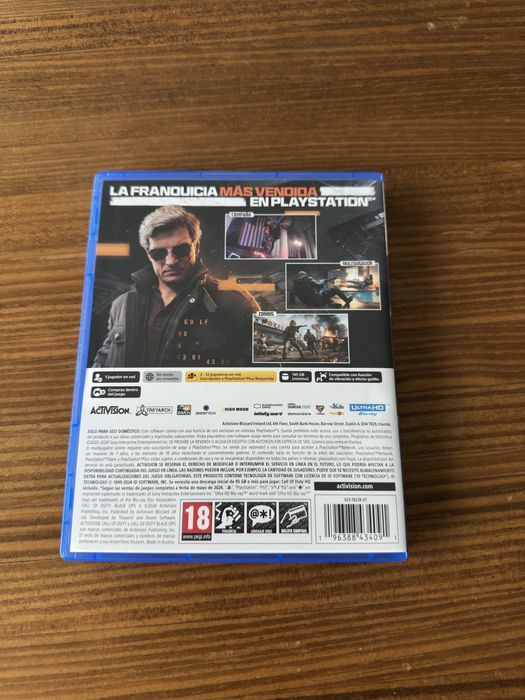 Call of Duty Black Ops 6 PS5 como novo