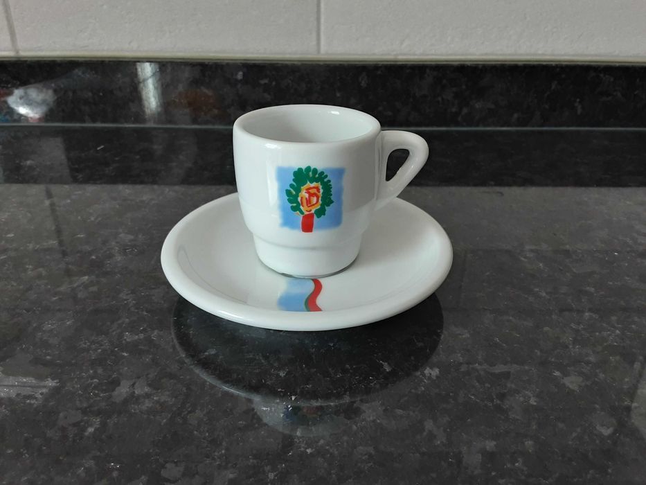 Conjunto Vintage Chávena + Pires Delta - Natal 1995