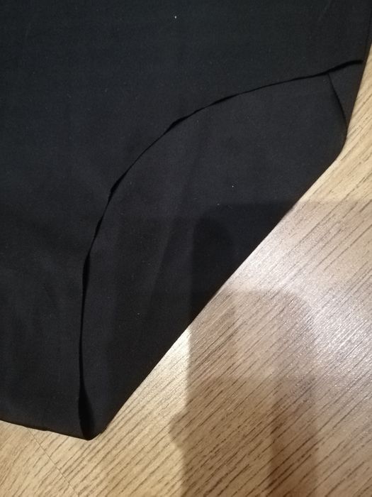 Nowe z metka majtki laserowe wysoki stan modelujące  czarne L XL