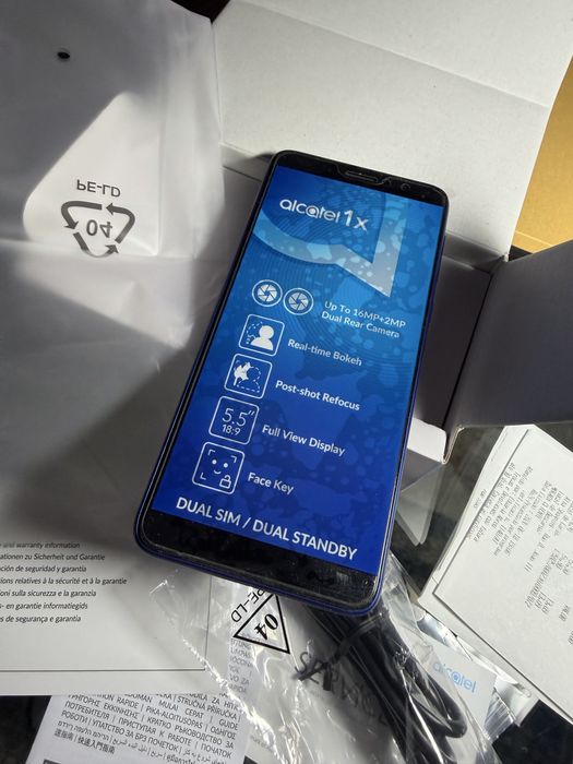Telemóvel Alcatel 1X - novo