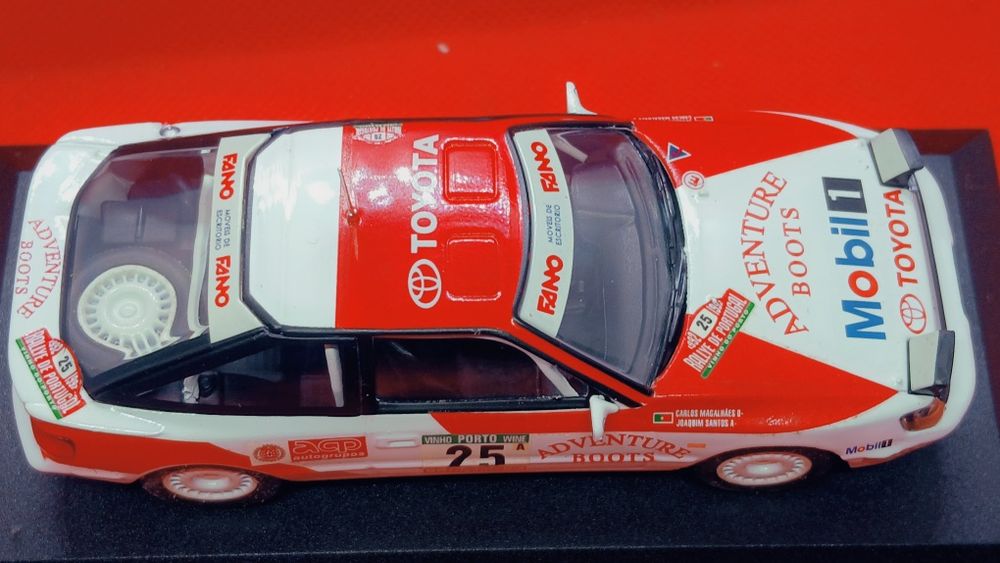 Miniatura 1/43 Toyota Celica Gt Four Joaquim Santos  Rally  de Portugal