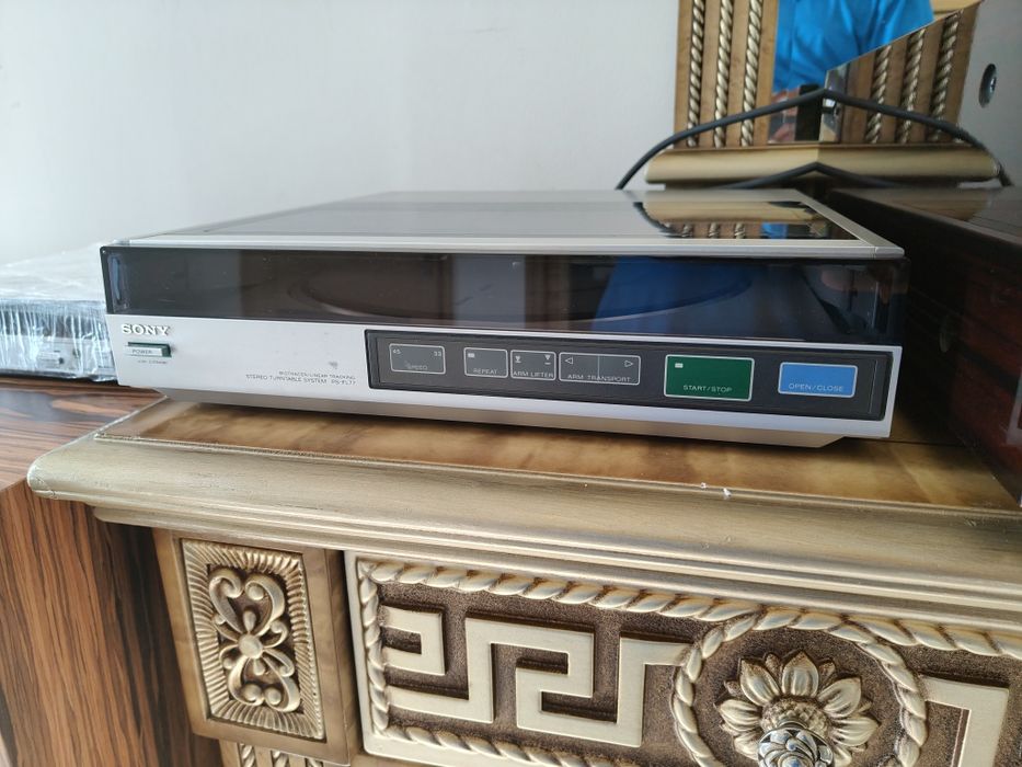 Gramofon Sony PS-FL77, linearny, ramię tangencjaln