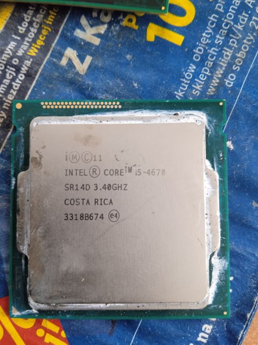 Procesor Intel core i5 3.4 ghz